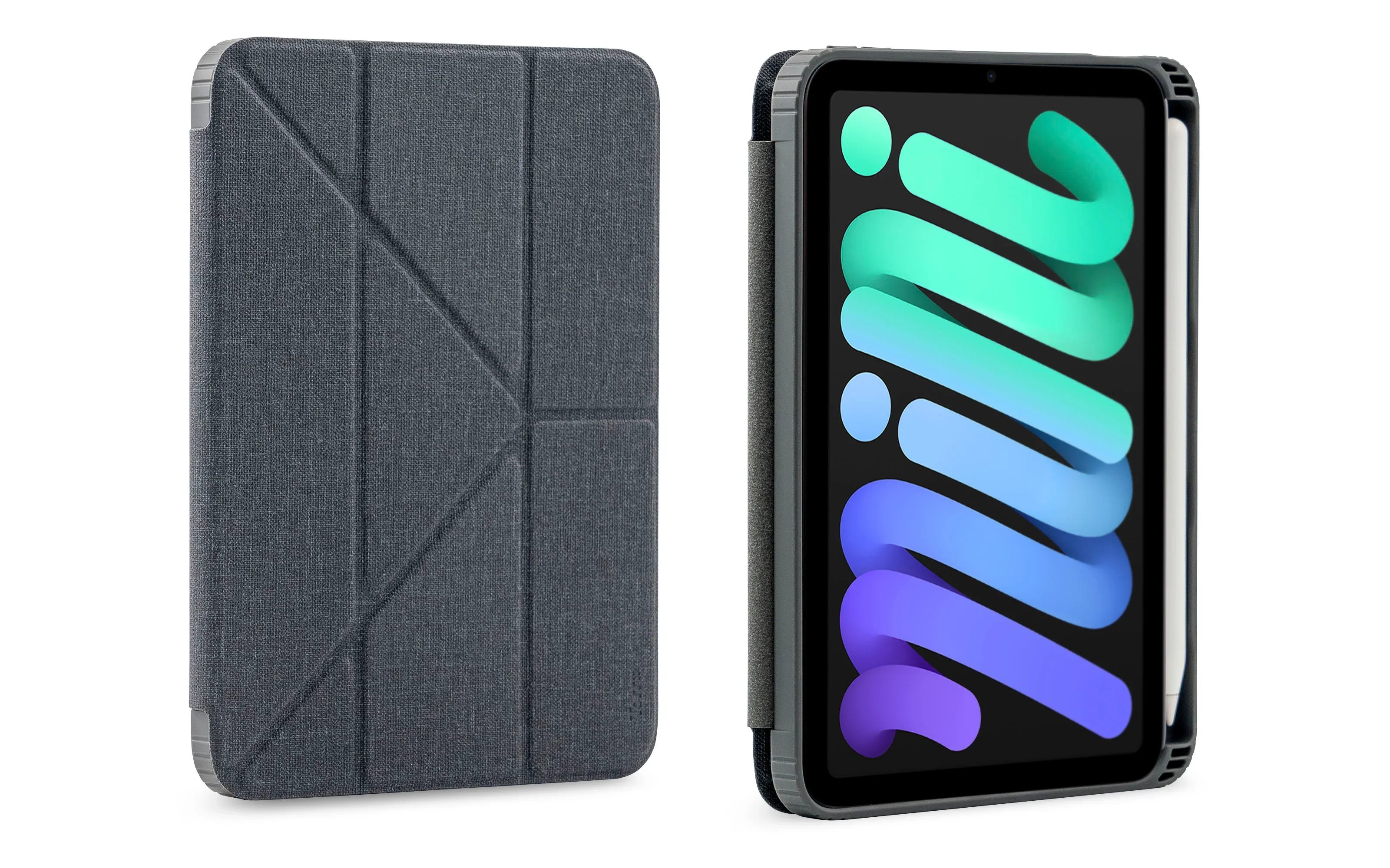 Torrii iPad Mini 7 & 6 Torero Case - Black - Tashqila Torrii iPad Mini 7 & 6 Torero Case - Black - Tashqila